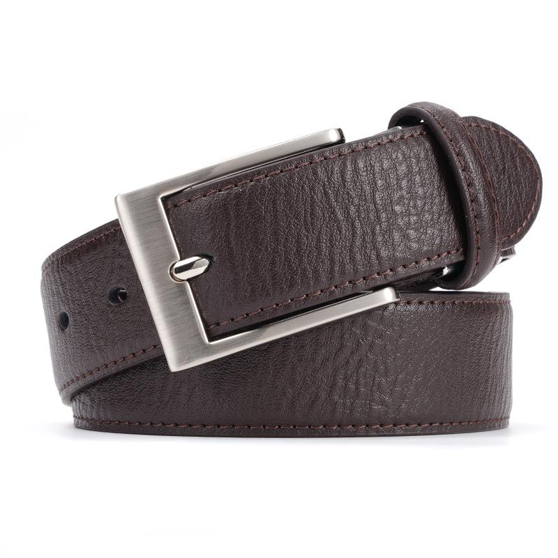 

Belt Alloy Pin Buckle Business Belt Men s Casual Leather Trousers Jeans Belt 120cm