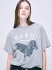 [mardimercredi] DDANJI TSHIRT_GREY WHITE