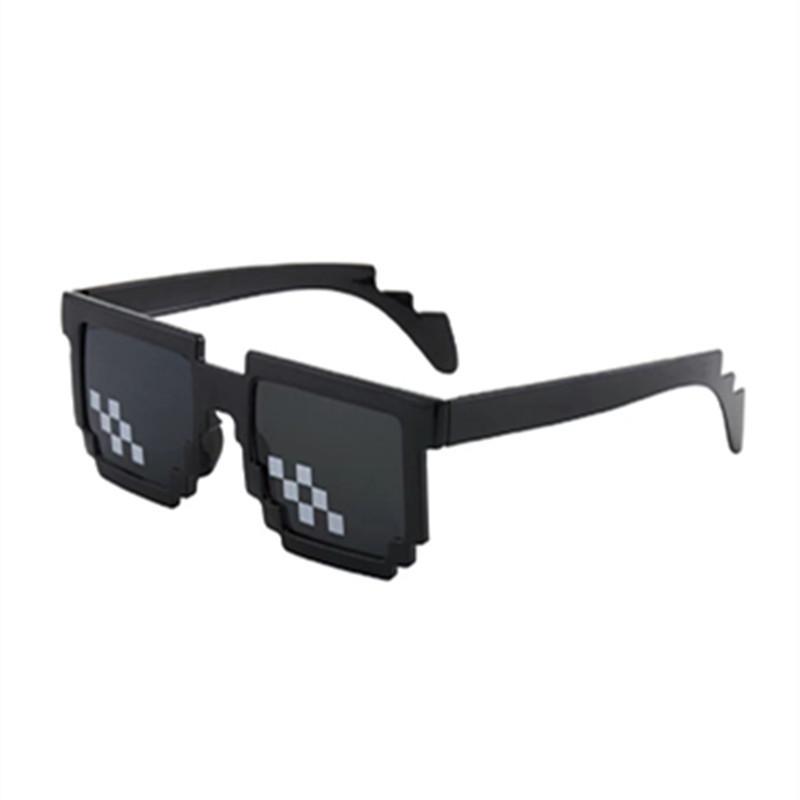 Green Goofy Alien Party Sunglasses – Fun Rave Gag Costume Glasses