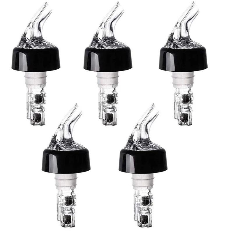 

AEE2-30Ml Plastic Liquor Pourer Olive Oil Wine Bottle Pour Spout Plug Stopper Cork Wine Dispenser Leakproof