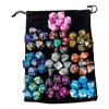 70Pcs Acrylic MultiSided Polyhedral Dices for Role Playing Game Durability