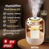 Desktop Tabletop Humidifier Ultra Silent Operation Dual Nozzles Air Diffuser for Bedroom Nursery Living Room