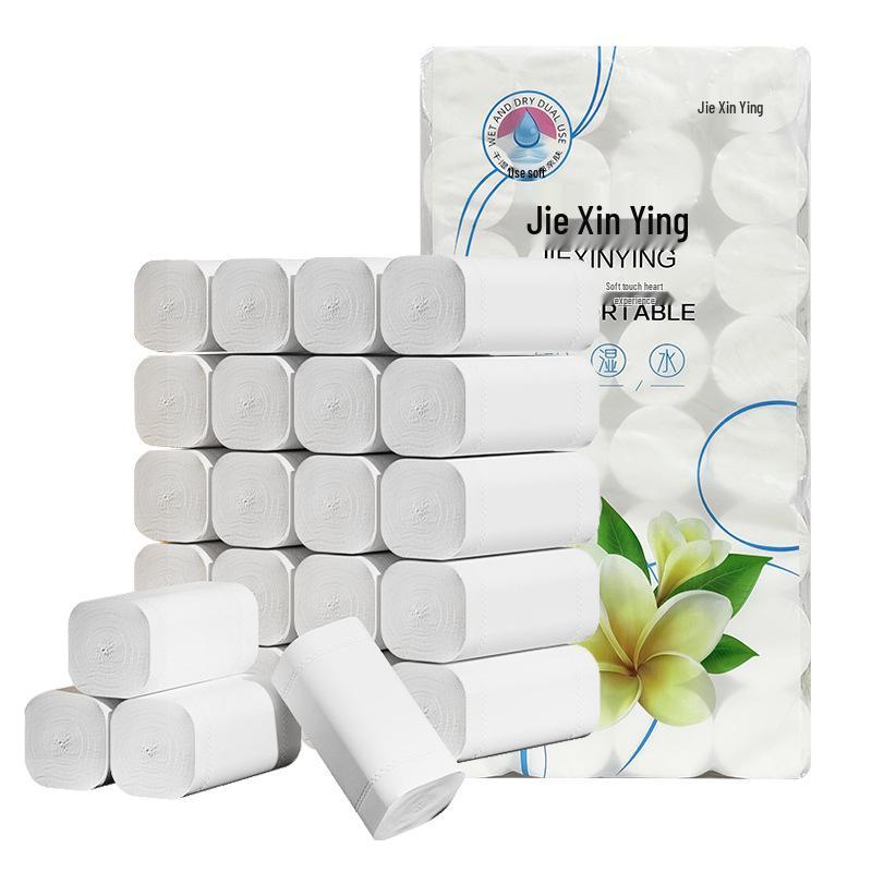 Toilet Paper Rolls - 36 Large, Thick Rolls - Virgin Pulp for Toilet Use