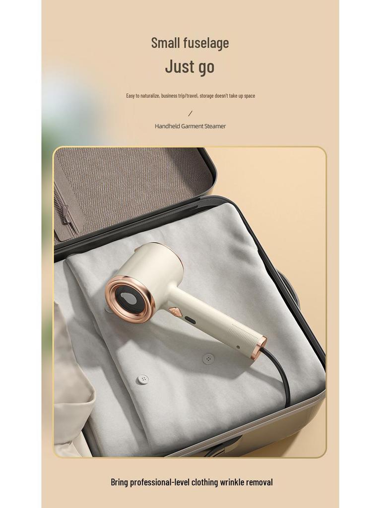 Portable Handheld Garment Steamer & Iron with Rotating Head for Dry and Wet Use