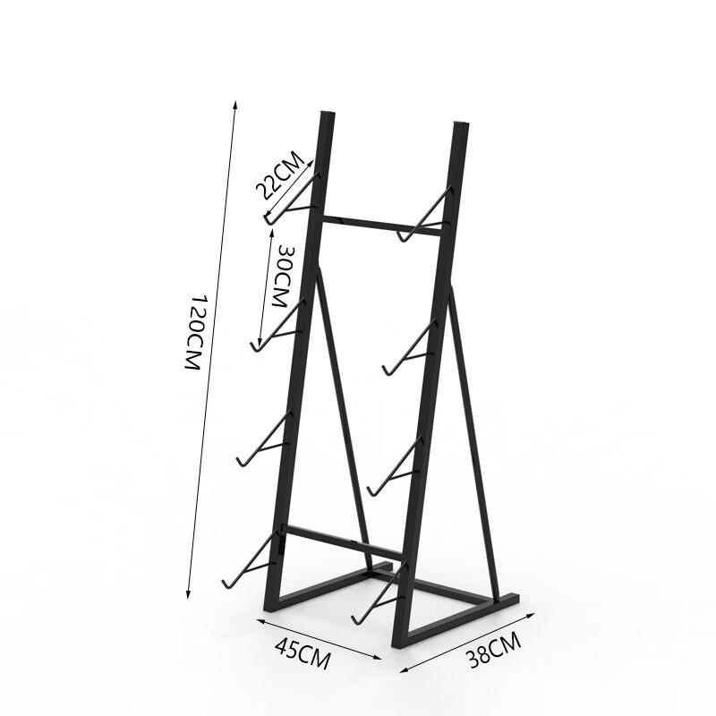 Multi-Layer Skateboard and Surfboard Wall Mount Rack