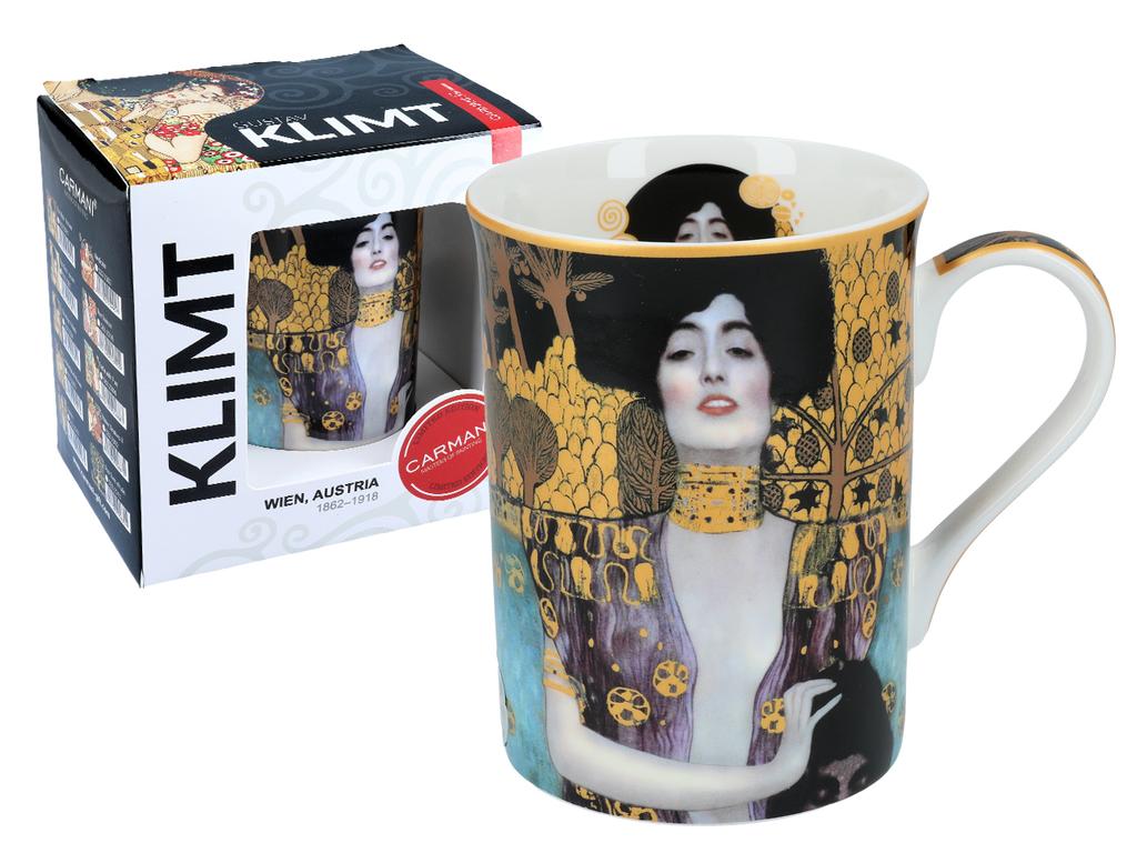 Porcelain Mug Gustav Klimt Judith Classic New Gift For Her
