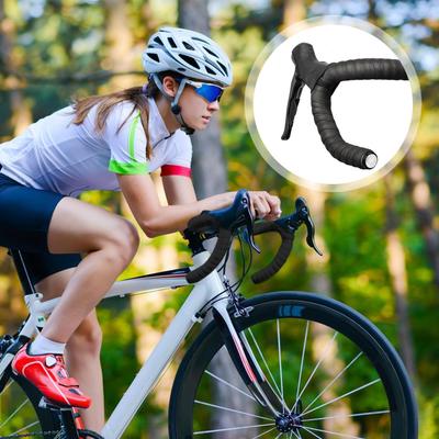 Bike Tape For Handlebars EVA Adhesive Shock-Absorbing Grip Bicycle Handlebar Tapes For Installation Riding Comfort Upgrade