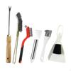 6 Pieces Bird Cage Cleaning Brush Tools Set Poop Remover Scrapers,Bird Cleaner Kit,Birdcage