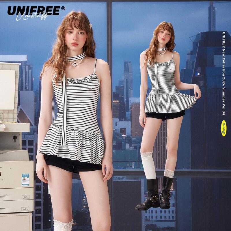 

UNIFREE Striped Fashion Camisole One Size