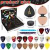 Christmas Calendar Wooden 24-Day Countdown Guitar Pick For Teens Adults Kids Ukulele Players Seasonal Holiday Easter
