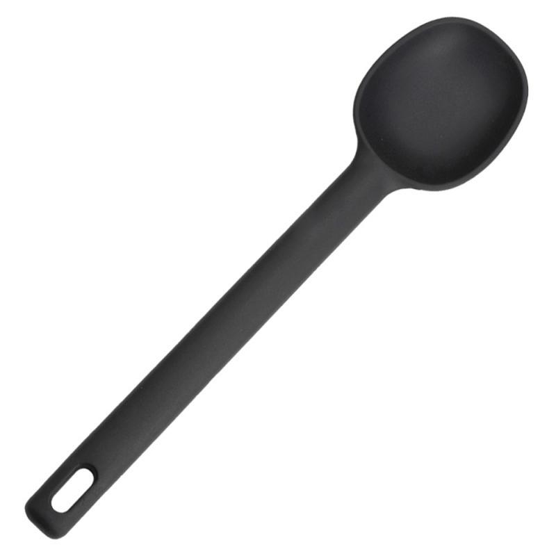Silicone World Silicone Spoon Mixing Soup Spoons Kitchen Mixing Ladle Cooking Utensils Kitchenware Tool For Stirring And Serving