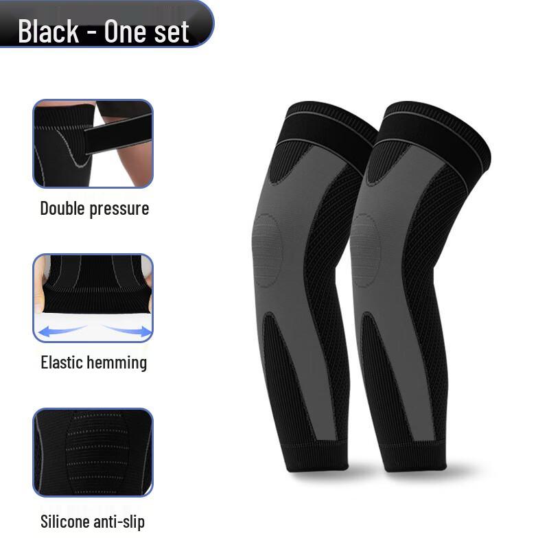 Tingbai Sports Warmth Knee & Leg Brace with Extended Straps (Pair)