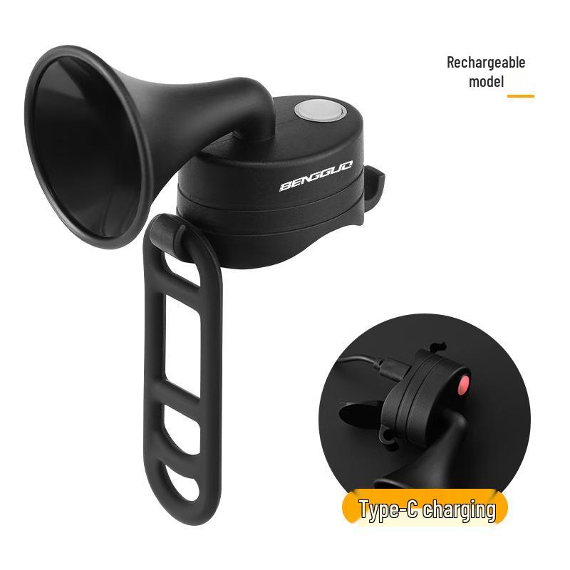 Lishi Portable Electric Bicycle Horn & Bell (2-Pack)
