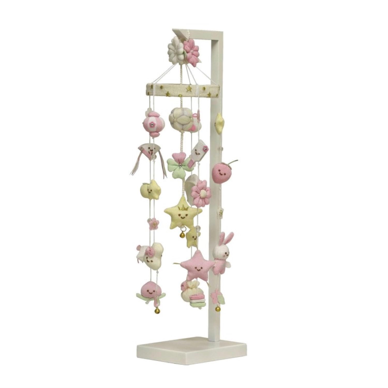 

NICOTTO Подвесной Дополнительный Дисплей для Кукол Хина Белое Украшение, Маленький, Прибл.. 48см, Подставка, Подставка, Милый, белый