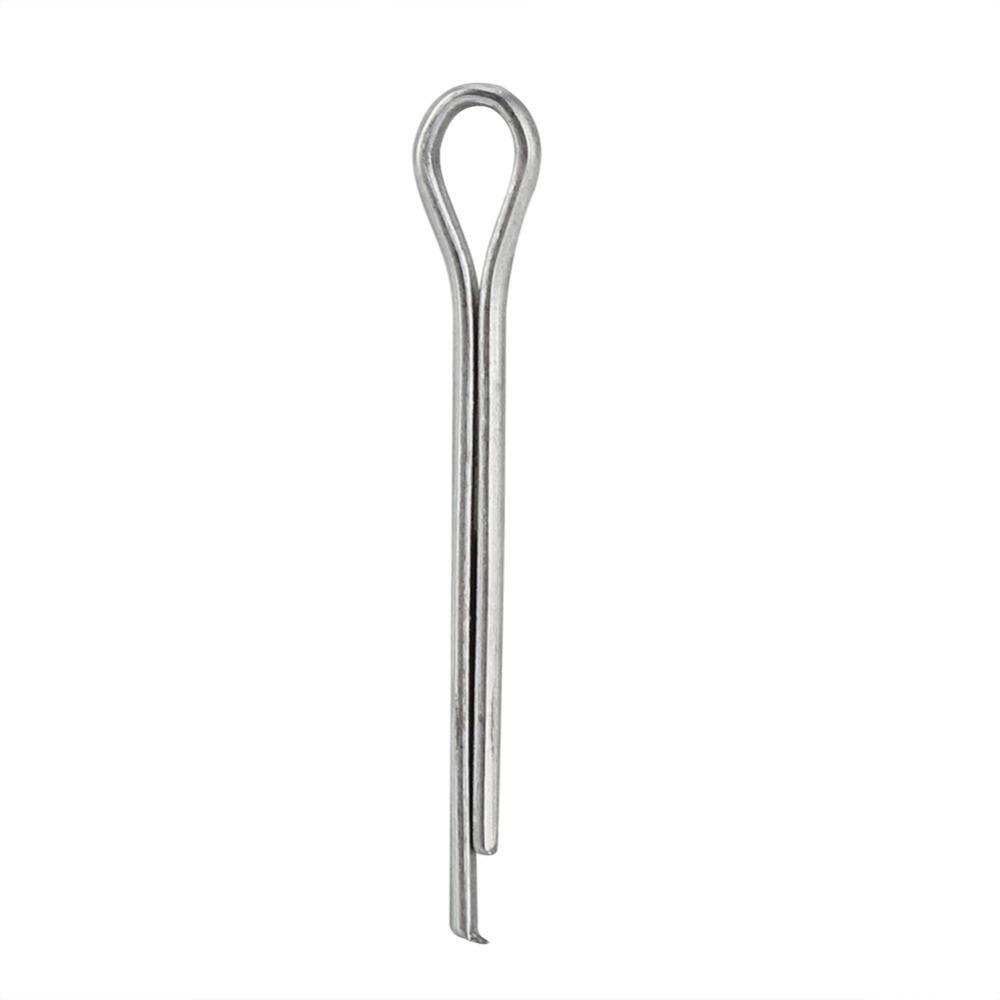175Pcs Galvanized Steel Split Pin Set 175-piece Assorted Sizes Split Pins Kit Open-type Hard-shell Steel Fasteners Set