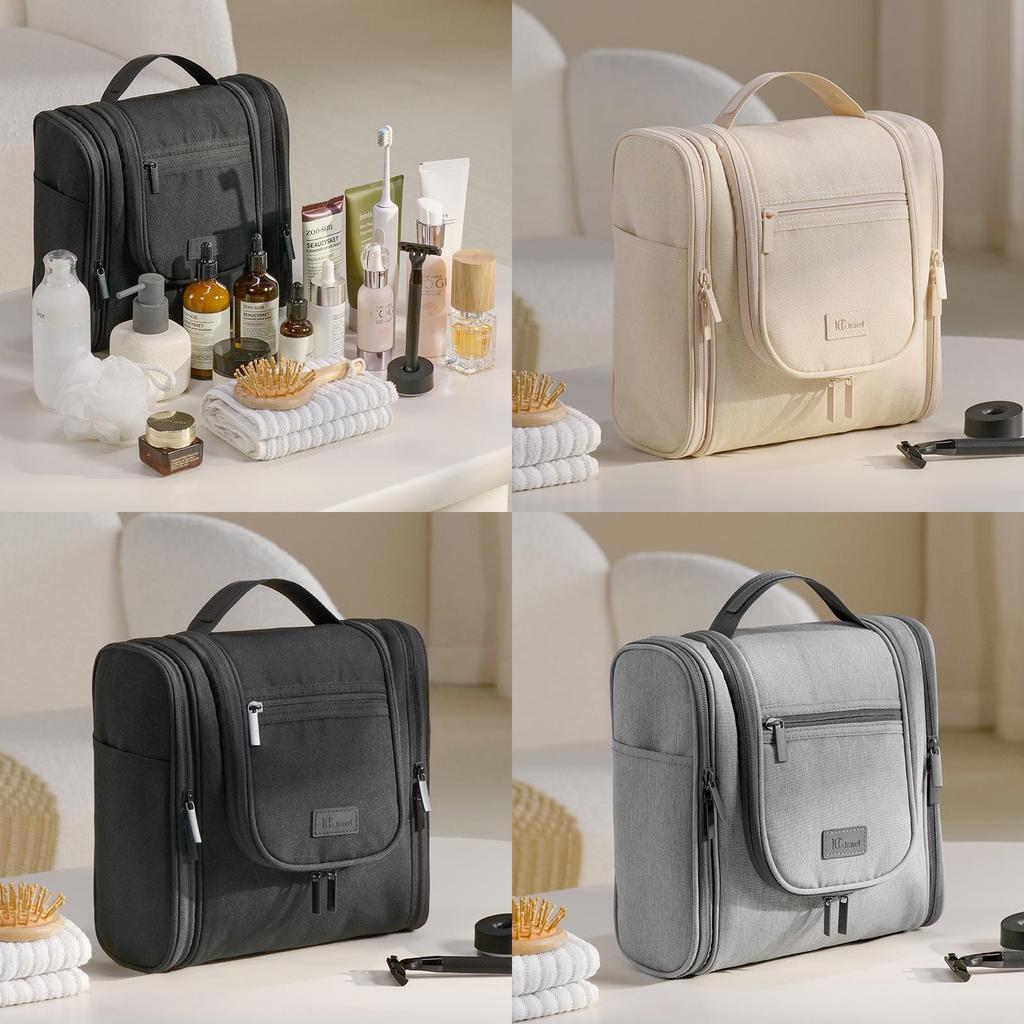 Organizador de Viaje con Material RPET Impermeable para Almacenamiento Multifuncional en el Baño