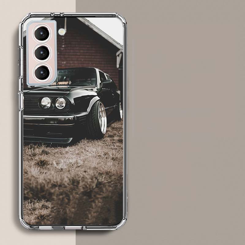 Car for B- Bmwes-S E30 Phone Case For Samsung A16 A26 A36 A56 A17 A15 A25 A35 A55 A14 A24 A34 A54 A04S A05S Galaxy Note 20 10 9