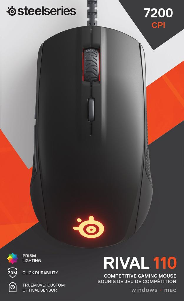 SteelSeries Rival 110 Gaming Mouse 62466