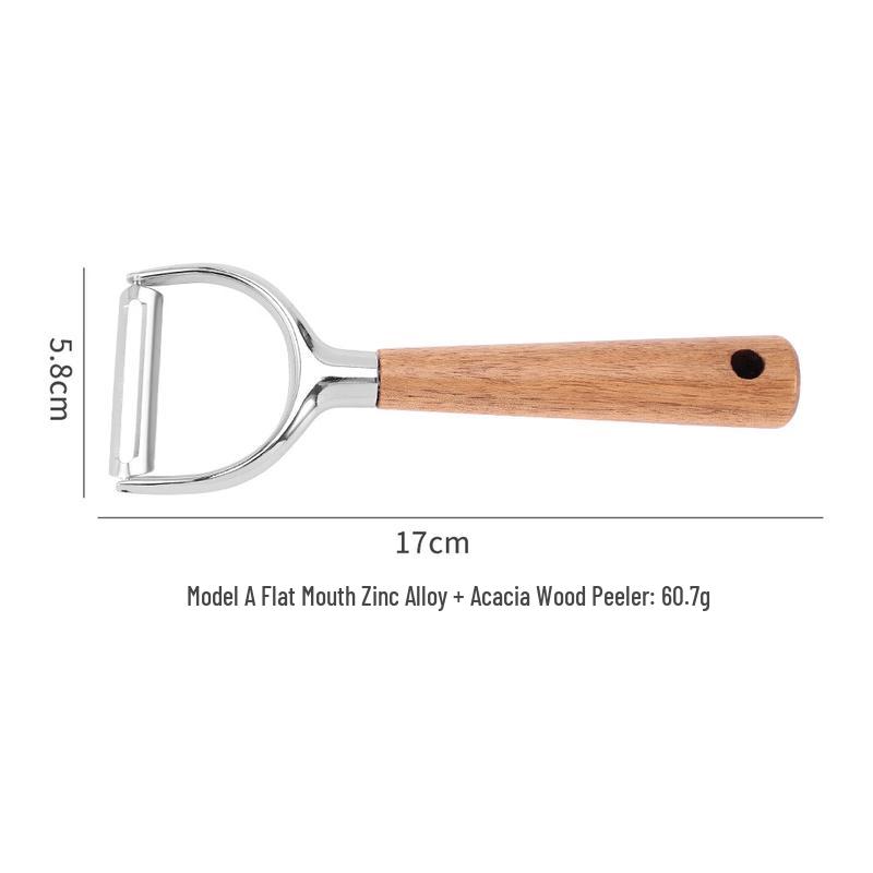 Maidekai Acacia Wood Y-Shape Peeler