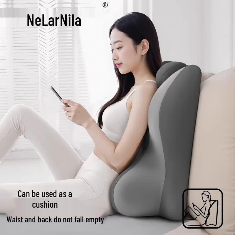Memory Foam Bed Backrest Pillow for Seniors