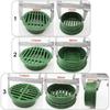Plastic Garden Drain Cover Wear Proof Gutter Guard Practical Floor Drain Cover  Garden Landscaping