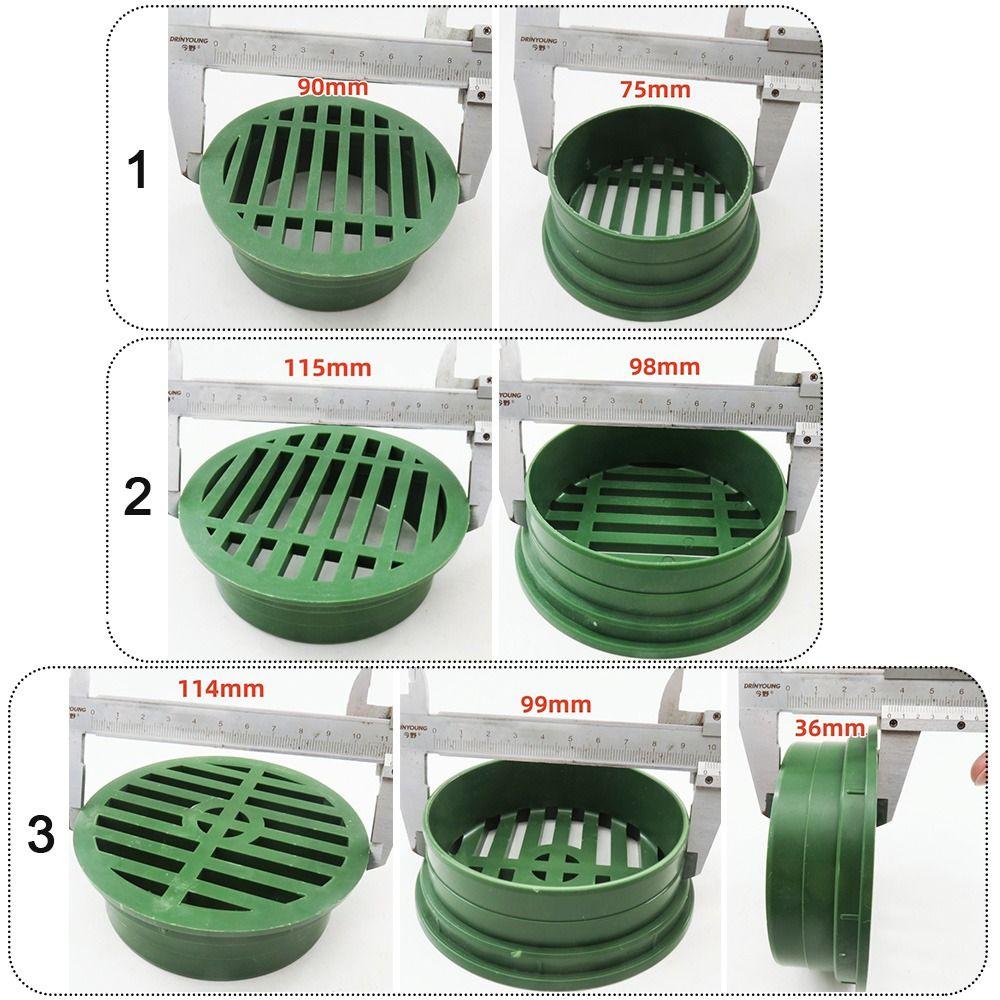 Plastic Garden Drain Cover Wear Proof Gutter Guard Practical Floor Drain Cover Garden Landscaping