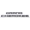Per JEEP Grand Cherokee Emblema Lettere in ABS Styling Auto Adesivo Targhetta Nome Portiere Laterali Accessorio Auto Nero Opaco Lucido Cromo Rosso ni1