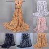 New Fashion Scarf Scarf Scarf Music Note Printed Shawl Women's Soft Chiffon Scarf Travel Photo Versatile And Wearable