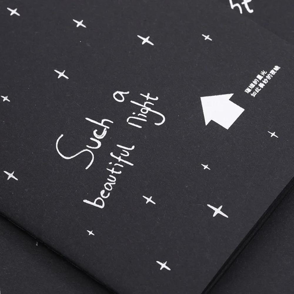 Paper Thickness Diary Black Paper Paper Sketch Graffiti Notebook Durable Notebook