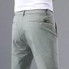 Spring Autumn Thin Slim Men Casual Pants Classic Business Cotton Stretch Golf Trousers Male Clothing Pants