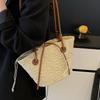 Fashionable Seaside Vegetable Basket Bag Casual Niche Simple and Large-capacity Single-shoulder Women's Bag