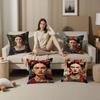 FFrida KKahlo Cushion Cover Polyester Sofa Cushions Decorative Throw Pillows Home Decoration Pillowcover