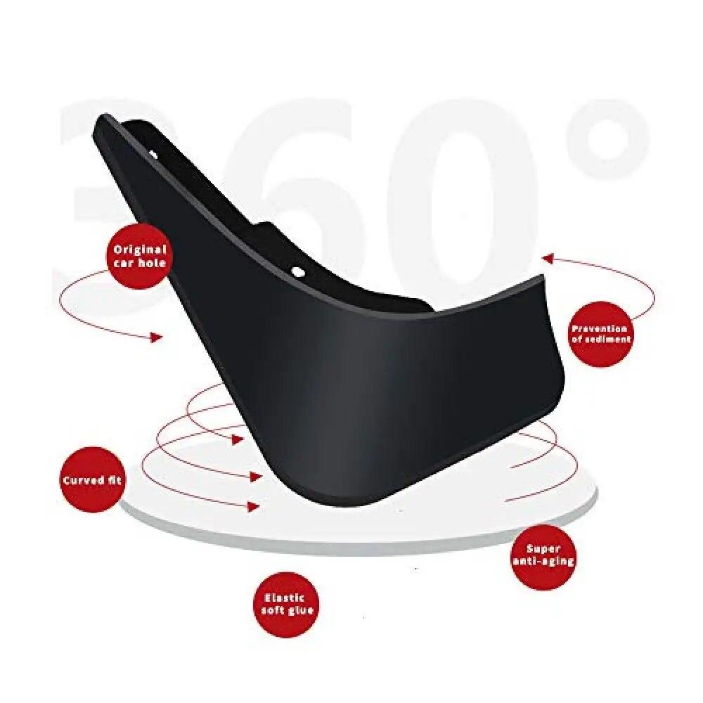 Car Mudguards For VOLVO S60 2010 2012 2013 2014 2015 2016 Car Splash Guards Mud Flaps Accessories Front and Rear Set of 4PCS