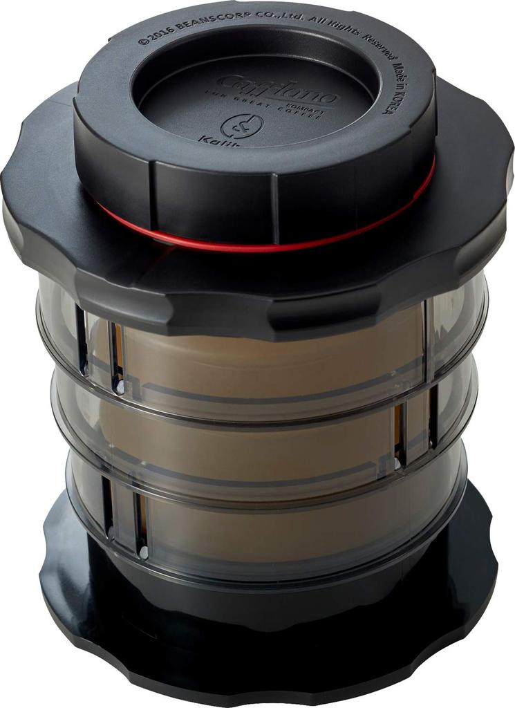 Kalita Coffee Press, 220cc, Outdoor, KOMPACT, Black, #04130