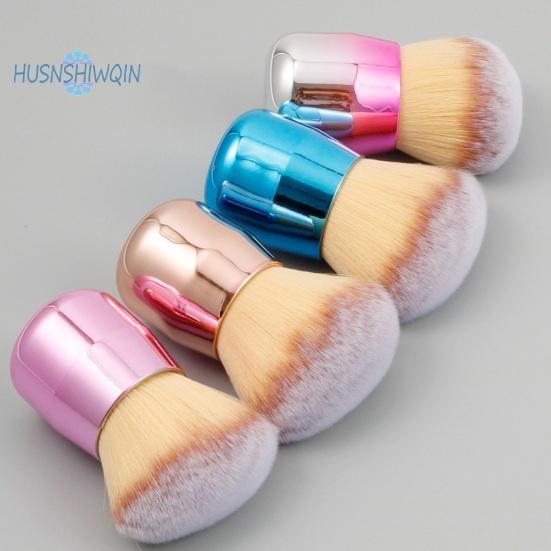 Nail Art Dust Brush - Mushroom Head Design, Soft Density Bristle, Multi-purpose Dusting Cleaning Nail Salon Tool