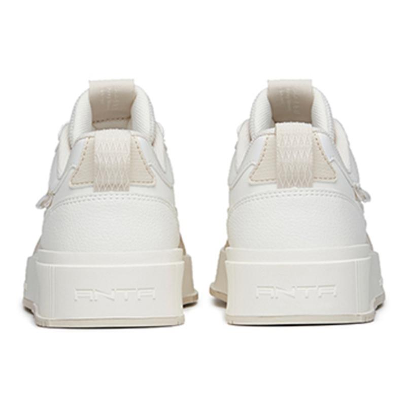 ANTA Skateboard Shoes Women's Low top White/Gray Sneakers 922228012-3