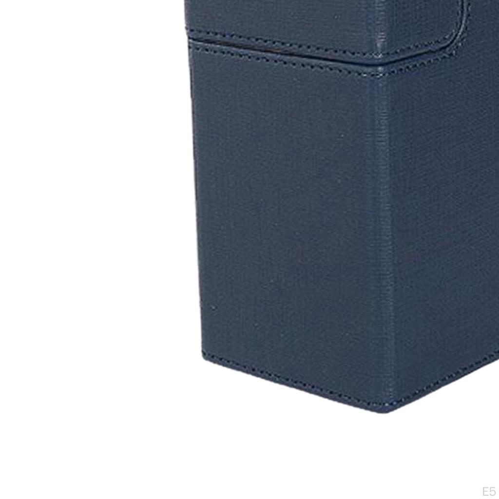 Board Game Card Container Deck Case PU Leather Holder Cards Accessory