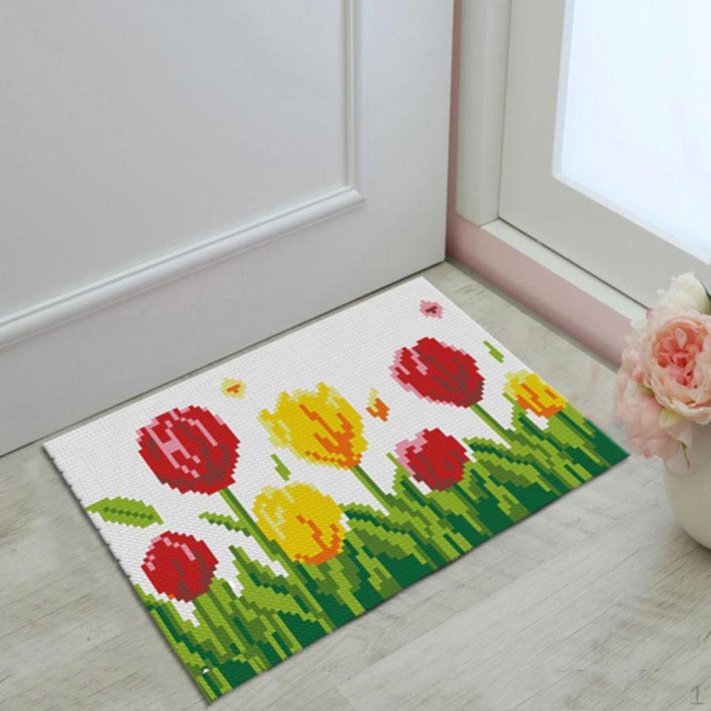 1 Latch Hook Rug Kits DIY Carpet Cushion Embroidery