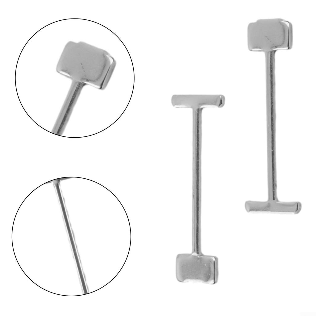 T-shaped Steel Needle PP Stainless Steel 0.9mm 1.5mm