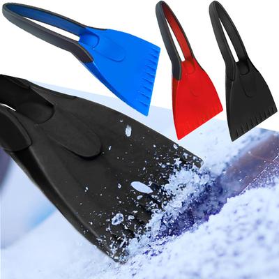 Silikon Auto Eis kratzer Auto Schnee bürste Weicher rutschfester Griff Eis kratzer Windschutzscheibe Schnee schaufel Entfernung Auto Winter Zubehör