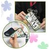 Silicone Protective Phone Case For Oukitel C22 Cartoon Wristband Fashion Design Anti-knock Panda Phone Holder Kickstand