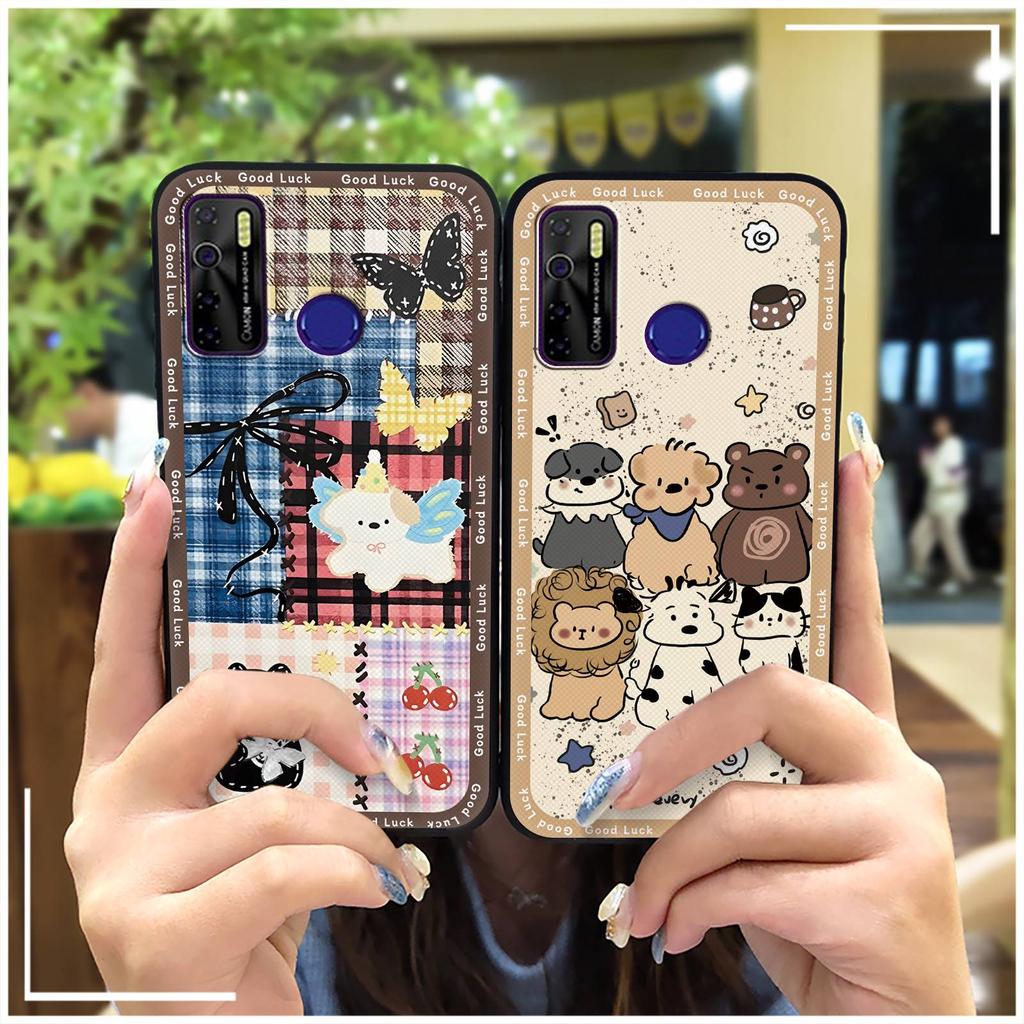 Silicone Waterproof Phone Case For Tecno Camon15/15Air/16S/KD7H/CD6/CD7/Spark5/5Pro Soft case Anti-knock Protective TPU