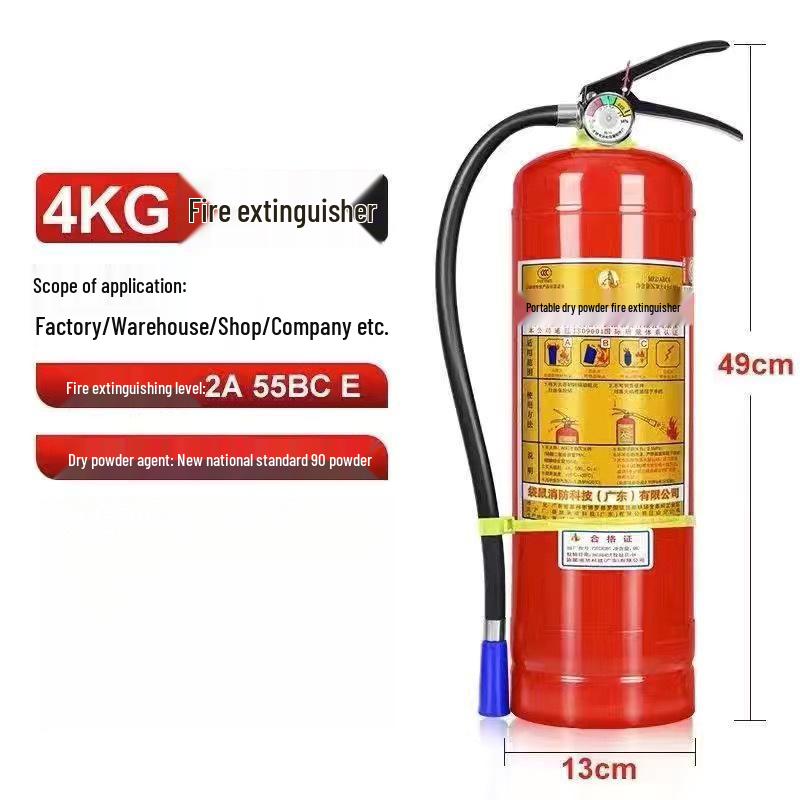 Tragbarer Trockenpulver-Feuerlöscher - Gewerbliche & Haushaltsanwendung