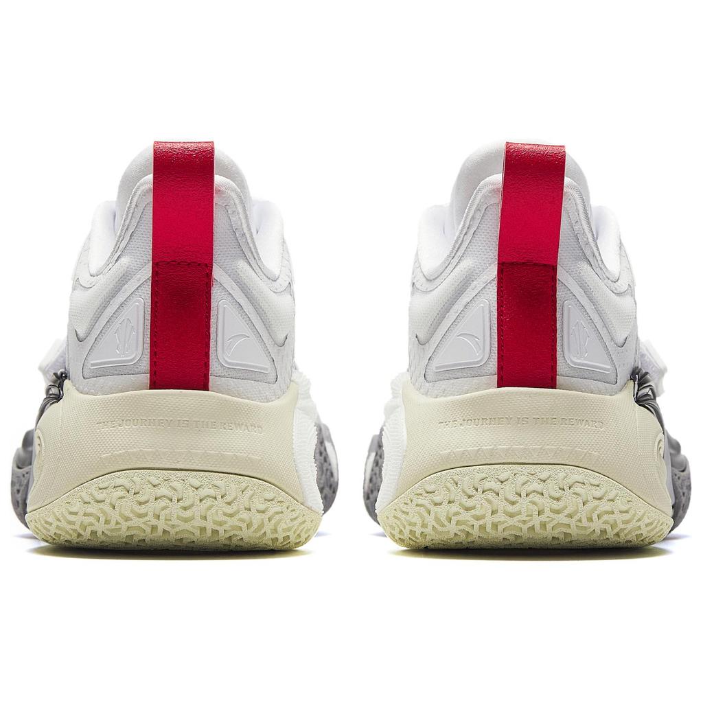 New Anta KAI 1 KAI 1 'TAIJI' Nitrogen Technology Low Top Basketball Shoes Unisex White Black Red 112441113-12