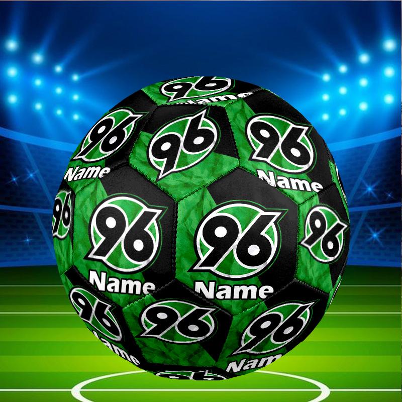 Custom Name Personalized Hannover 96 Football Print Size 5 Soccer Ball Training & Match Football, for Team, Kicking, Gift for Football