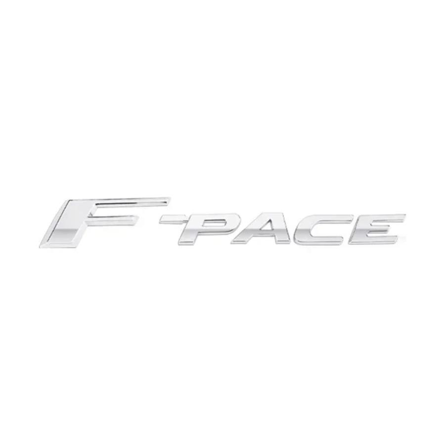 1Pc ABS Chrome F-TYPE F-PACE Car Trunk Emblem Badge 3D Logo Sticker For Jaguar EL XFL XJL XF XE Car Body Decoration Auto Accessories