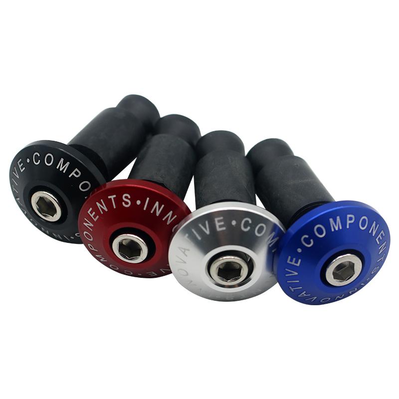 2pcs Universal Motorcycle Handle Bar End Weight Handlebar Grips Cap Anti Vibration Plug
