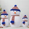 Christmas decorations snowman doll table top ornament Christmas gift Christmas tree accessories snowman