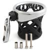 Motorcycle Accessory Drink Cup Holder With Mounting Hardware Aluminum Chrome Black Carbon Fiber For Honda Gold Wing GL1800 2018+