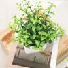 New Fake Potted Flowers Bonsai Table Decor Artificial Flower False Plants Potted Ornaments Home Garden Decor